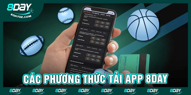 Các phương thức tải app 8day
