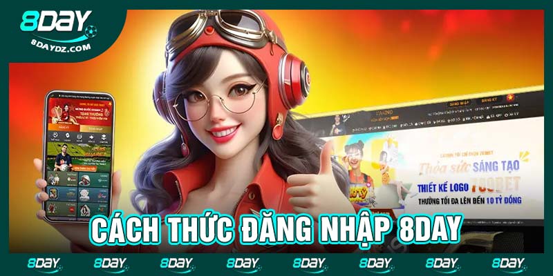 Cách thức đăng nhập 8day