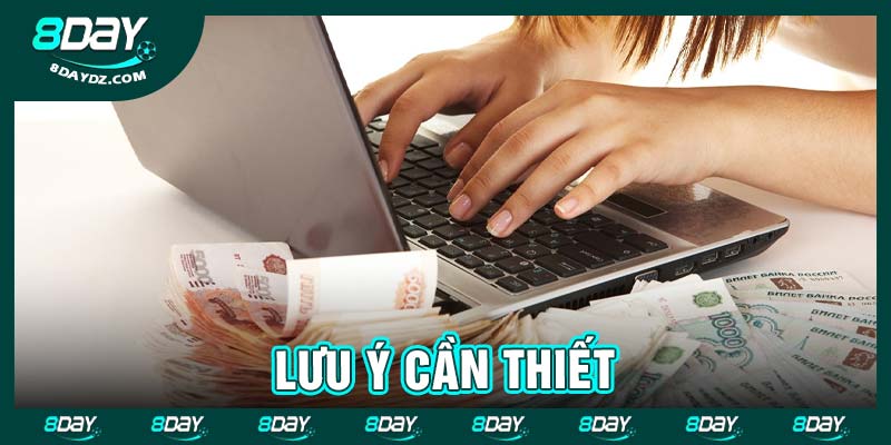 Lưu ý cần thiết